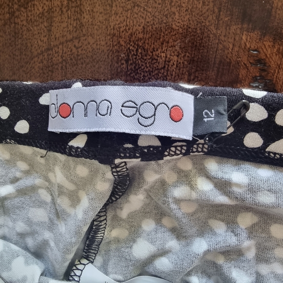 Black and White polka dot leggings - Picture 4 of 5